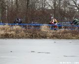 Days Ago The Entire Course Was Covered in Ice Like This Pond © Cyclocross Magazine